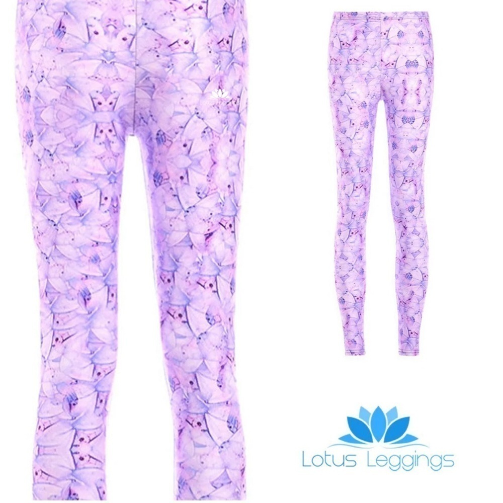 NWT Lotus leggings style “lavender” size M